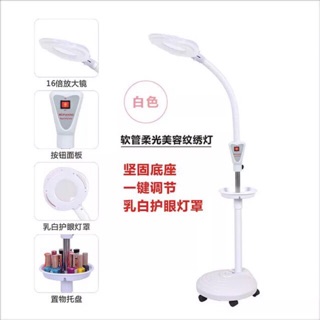 Đèn led siêu sáng , có bánh xe di chuyển tiện dụng, dùng để nối mi , phun xăm , học tập đều tốt ,nhận sỉ và giao hàng Tq