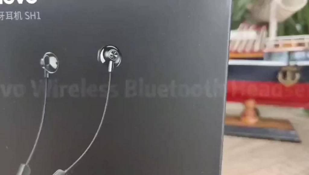 Tai nghe không dây Lenovo sh1 chống thấm nước ipx5 có nam châm đeo cổ và micro thích hợp cho cho ios android 5.0 | BigBuy360 - bigbuy360.vn