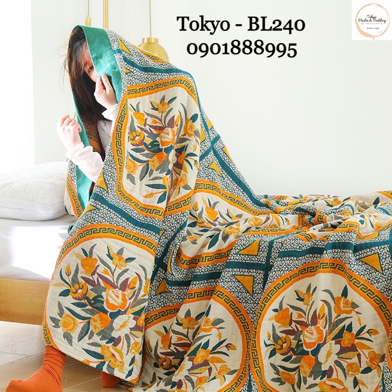 S02_Chăn Xô Organic Cotton Dòng Cao Cấp