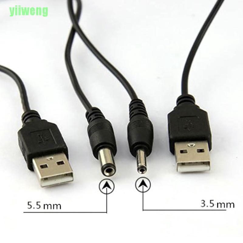 Dây Cáp Nối Cổng Usb 2.5 3.5 4.0 5.5mm 5v Dc