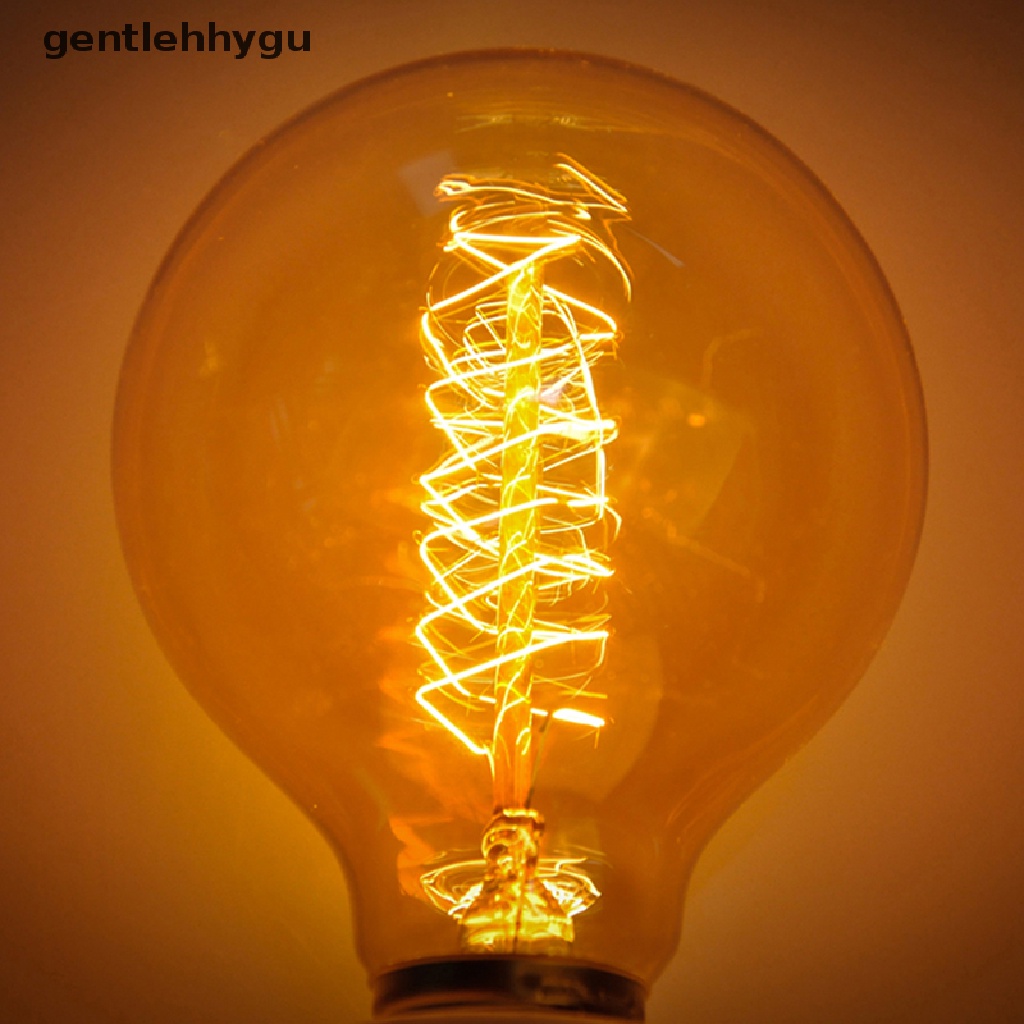 Bóng Đèn Dây Tóc Edison E27 220V 40W G80 Phong Cách Cổ Điển