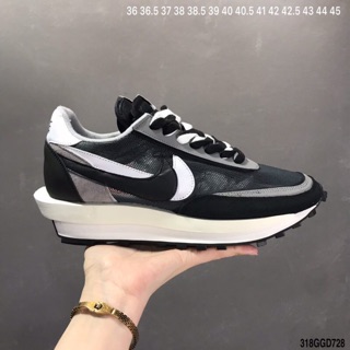 Giày Nike LDV & Waffle Daybreak đen