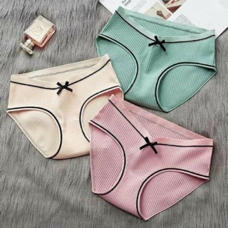 10 Quần lót cotton tăm kháng khuẩn
