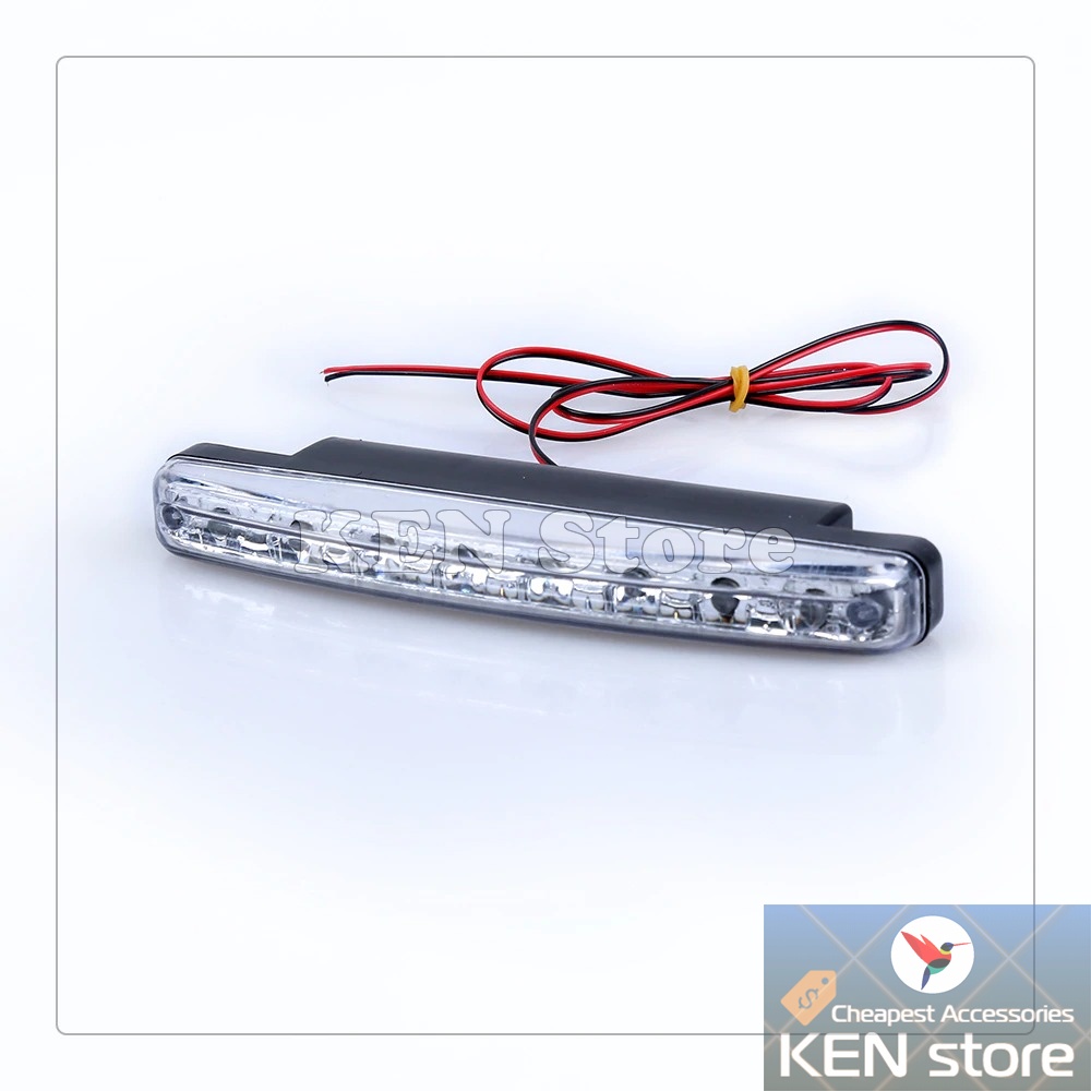 Đèn led audi demi làm đèn đi ban ngày DRL 8 chip led