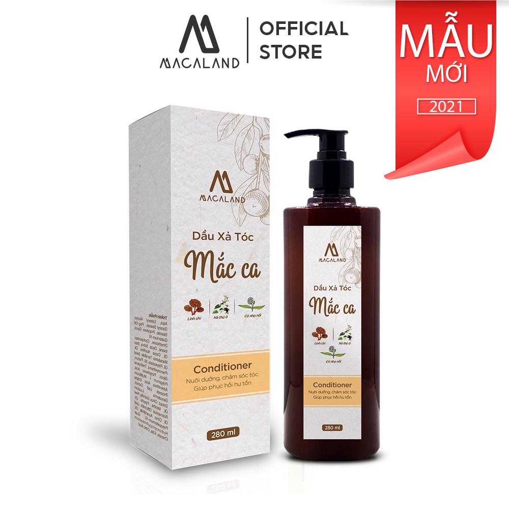 Dầu Xả Tóc Mắc Ca Macadamia 280ml MACALAND