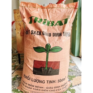 Đất sạch Tribat trồng cây, rau (1kg)