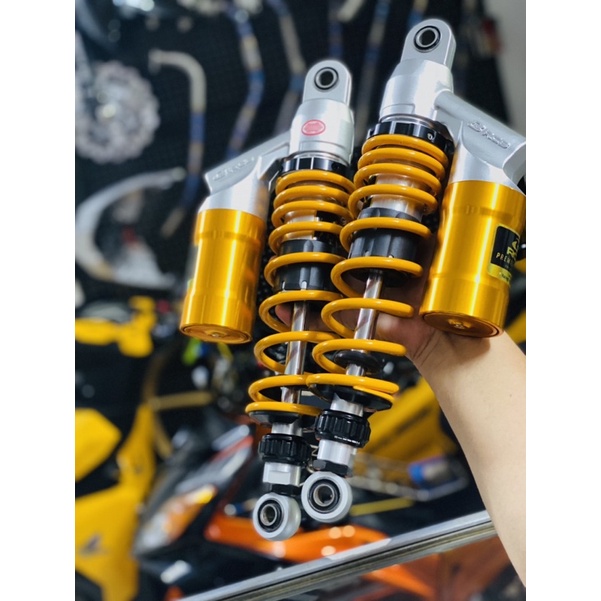 Phuộc Rcb chính hãng mod màu ô lin nhe tăng chinh đầy đủ ,wave dream , Fu đều được