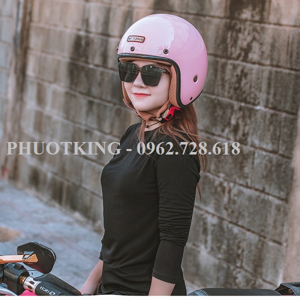 Mũ Bảo Hiểm Bulldog 4U tặng khăn trùm ninja chính hãng