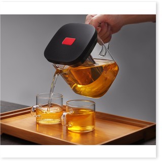 Bình pha trà thỏi lọc Borosilicate phong cách Nhật Bản cao cấp - cao cấp