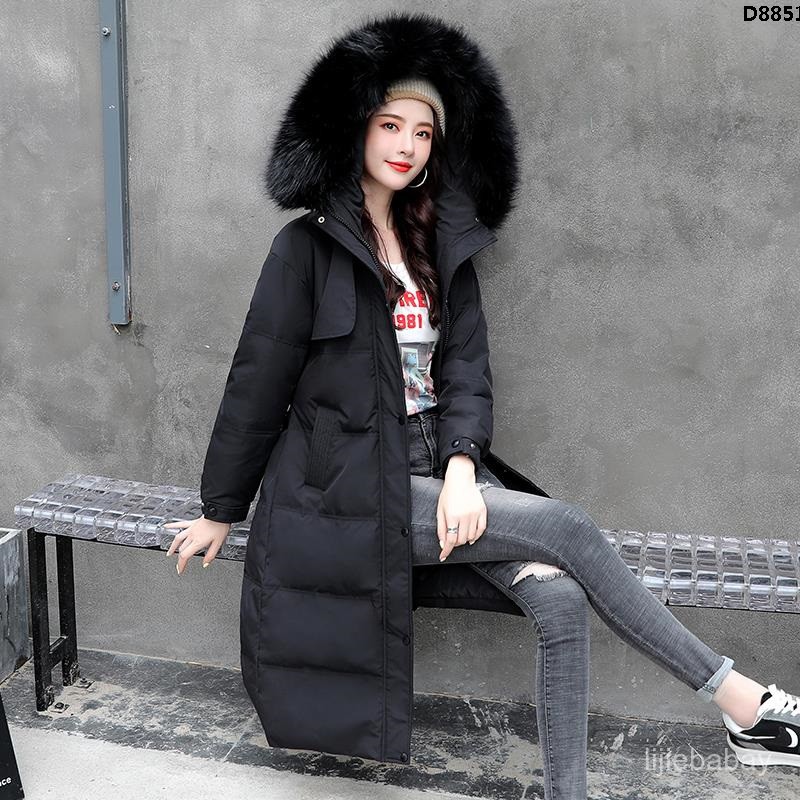 Áo Khoác Phao Dáng Dài Ôm Chất Liệu Cotton Thời Trang Thu Đông 2020 | BigBuy360 - bigbuy360.vn