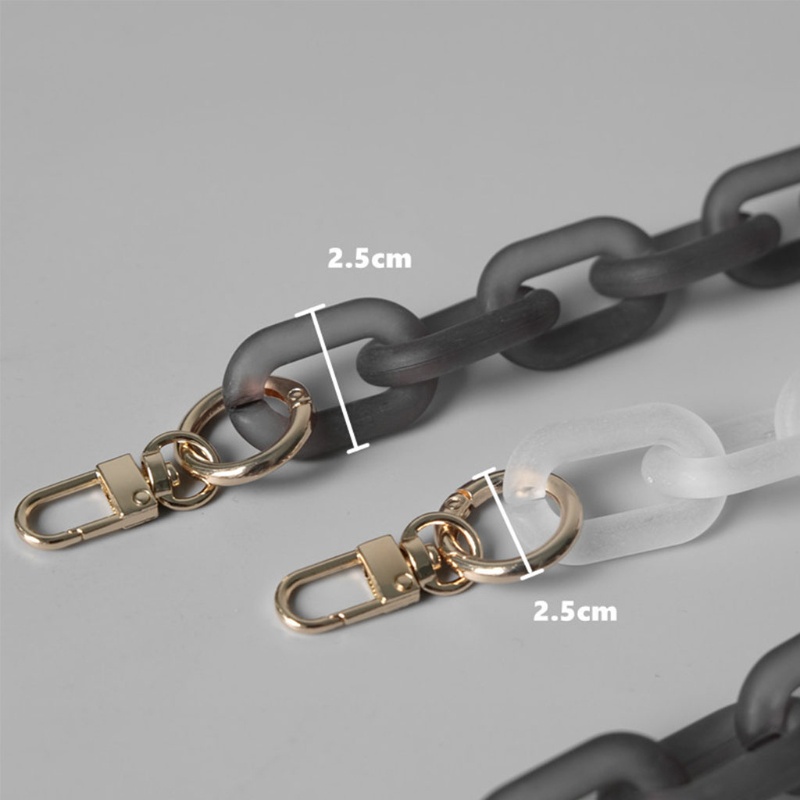 Seng Dây Xích Acrylic Dày Dặn Thay Thế Cho Túi Xách Đeo Chéo