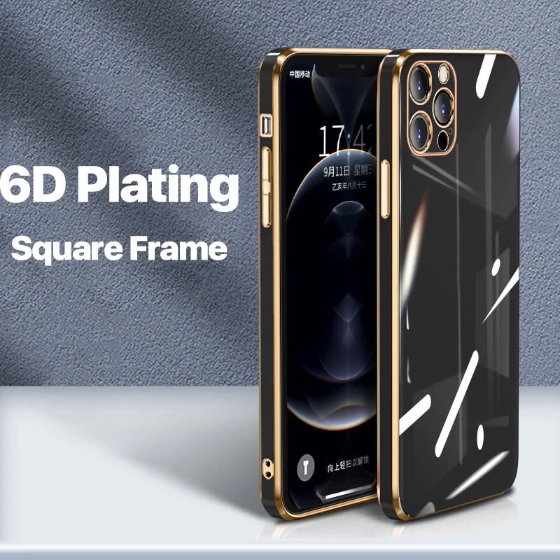 Ốp lưng Điện Thoại Viền Vuông Mạ Sang Trọng Cho OnePlus 10 9 9R Pro 8T 4G 5G 2023