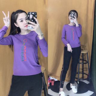 BỘ THỂ THAO NỮ QUẦN DÀI ÁO TAY DÀI G.U.C.C.I