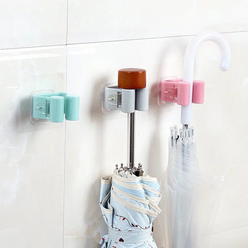 Móc dán dán tường treo cây lau sàn chất lượng cao