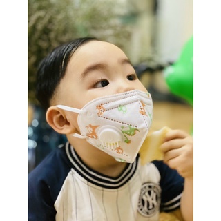 Khẩu trang trẻ em kháng khuẩn N95 SHB for mask có van đạt chuẩn y tế 4 lớp
