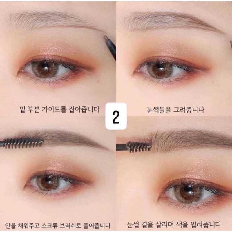 Chì kẻ mày 2 đầu Anvishop Innisfree Auto Eyebrow Pencil