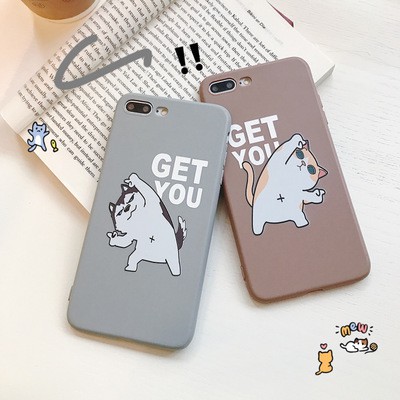 ỐP LƯNG ĐIỆN THOẠI THỎ XINH VÀ GET YOU ĐÔI BẠN THÂN CỰC XINH CHO DÒNG 7/7Plus/6/6S/6S PLUS/6 PLUS/8/8PLUS/X/XS MAX