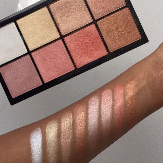 Bắt sáng Makeup Revolution Highlight Palette Pro Glow 2