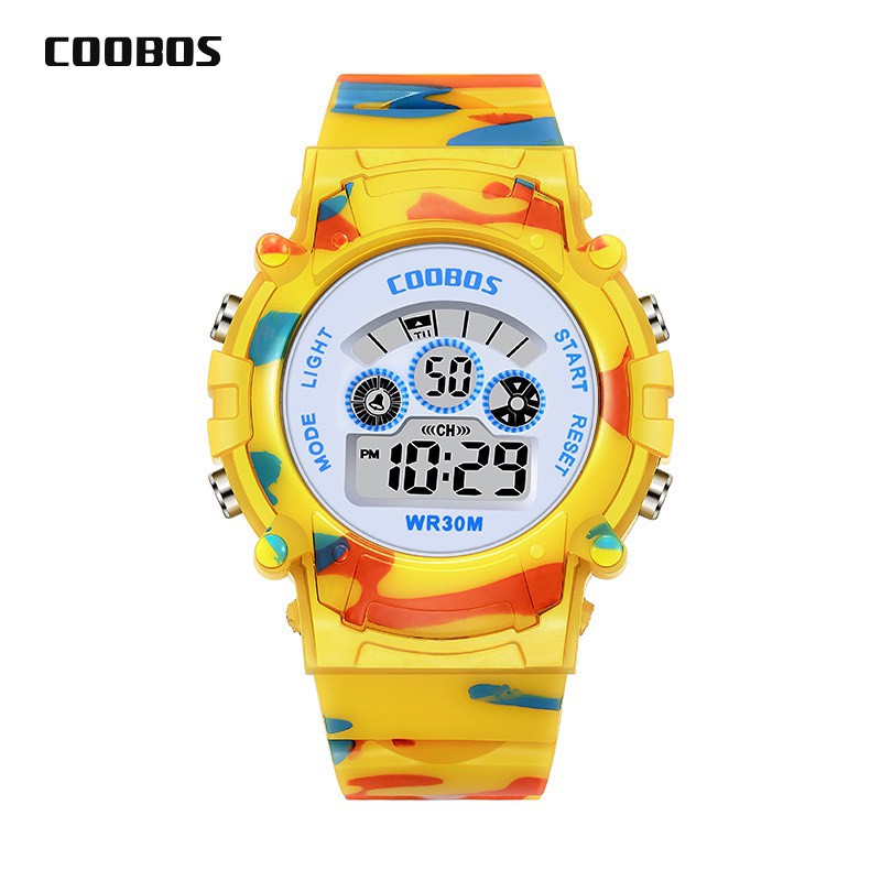 Đồng hồ trẻ em thể thao Coolbos cho bé trai và bé gái mẫu mới