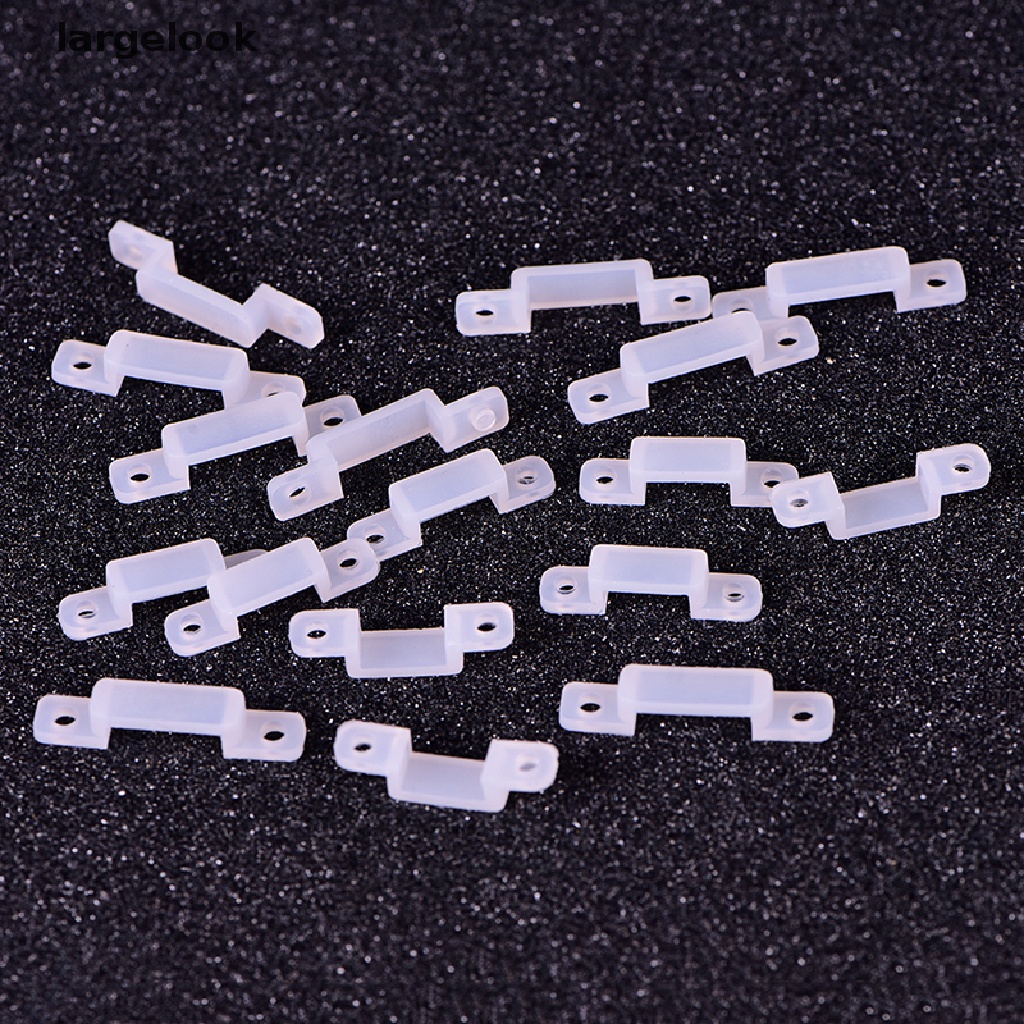 Set 10 Kẹp Nhựa Mềm 10 / 14mm Cố Định Đồ Dùng Tiện Dụng