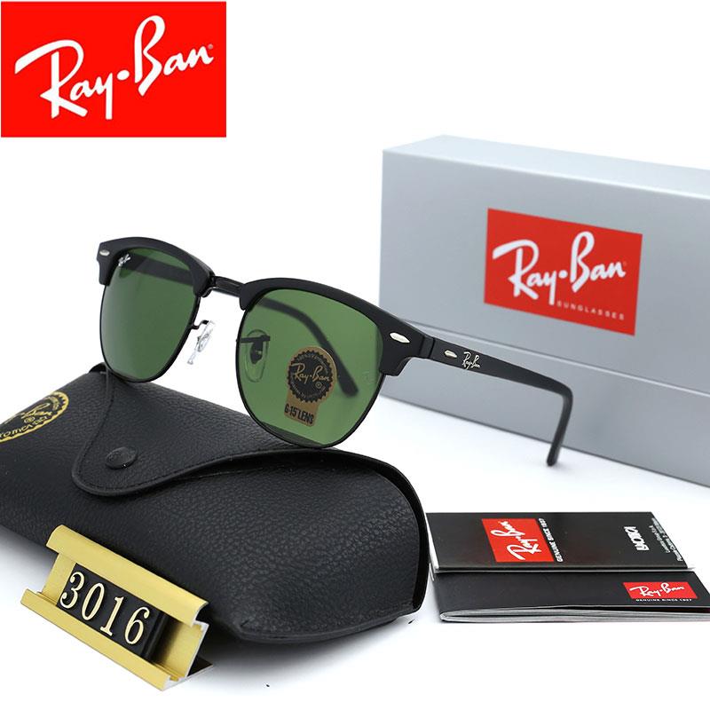 Wayfarer Ray-Ban_ chính hãng Kính râm 2021 Thời trang Hàn Quốc mới Kính râm nam nữ một mảnh Cặp đôi hợp thời trang Du lịch ngoài trời Kính râm lái xes