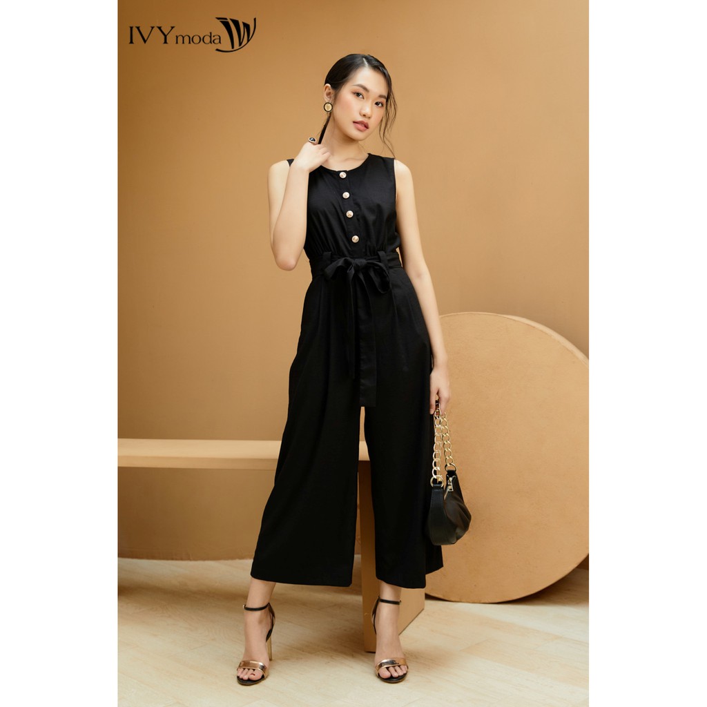 Jumpsuit quần dài nữ thiết kế IVY moda MS 18B8599 | BigBuy360 - bigbuy360.vn