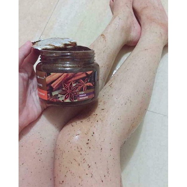 Gel tẩy tế bào chết cơ thể Quế hồi chính hãng Nga