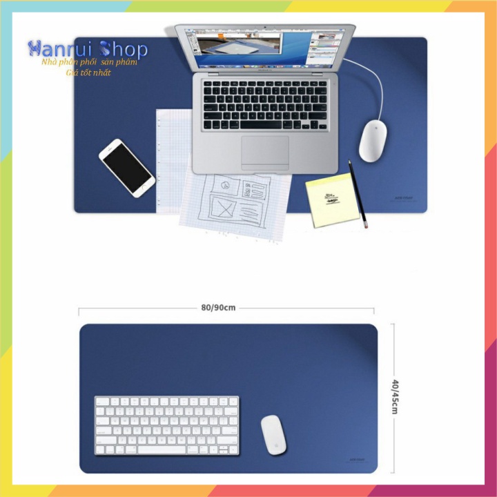 💯 Miếng lót bàn làm việc PU 90x45cm 2018  - Euro Outlet