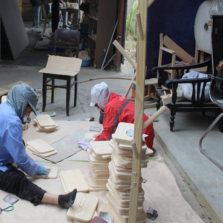 Cây Treo Quần Áo Túi Xách Gỗ Cao Cấp  -Phong Cách Bắc Âu  - Nội Thất Phòng Khách, Phòng Ngủ Bảo Hành 6 Tháng