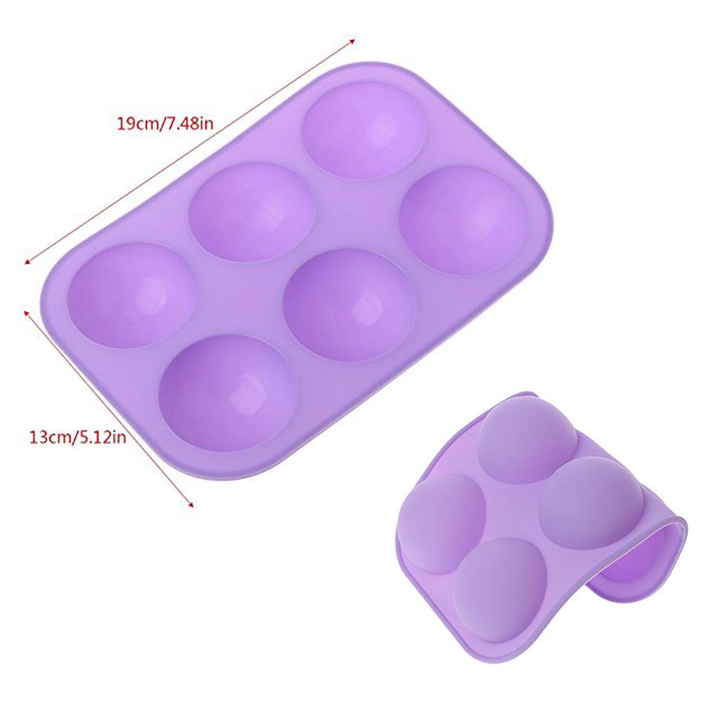 Khuôn Silicone Làm Bánh Thủ Công Hình Bán Cầu