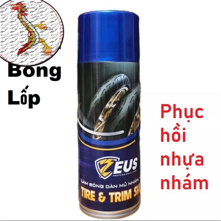 [RẺ RẺ]Chai Xịt Dưỡng Lốp-Phục Hồi Nhựa nhám, Chai bảo vệ nhựa đen-làm đen nhựa nhám và lốp xe khỏi điều kiện thời tiết