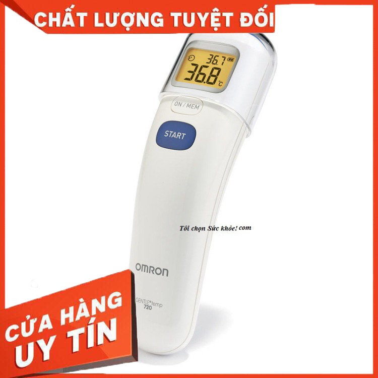 Nhiệt kế hồng ngoại đo trán Omron MC-720 - Nhiệt kế Omron MC-720 HÀNG CHUẨN