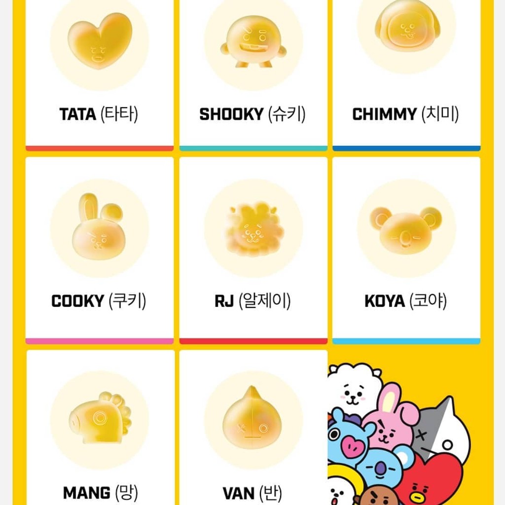 Kẹo Dẻo BT21 Multi Vitamin Gummy Jelly | NutrioneLife x BT21 CHÍNH HÃNG (K106) | BigBuy360 - bigbuy360.vn