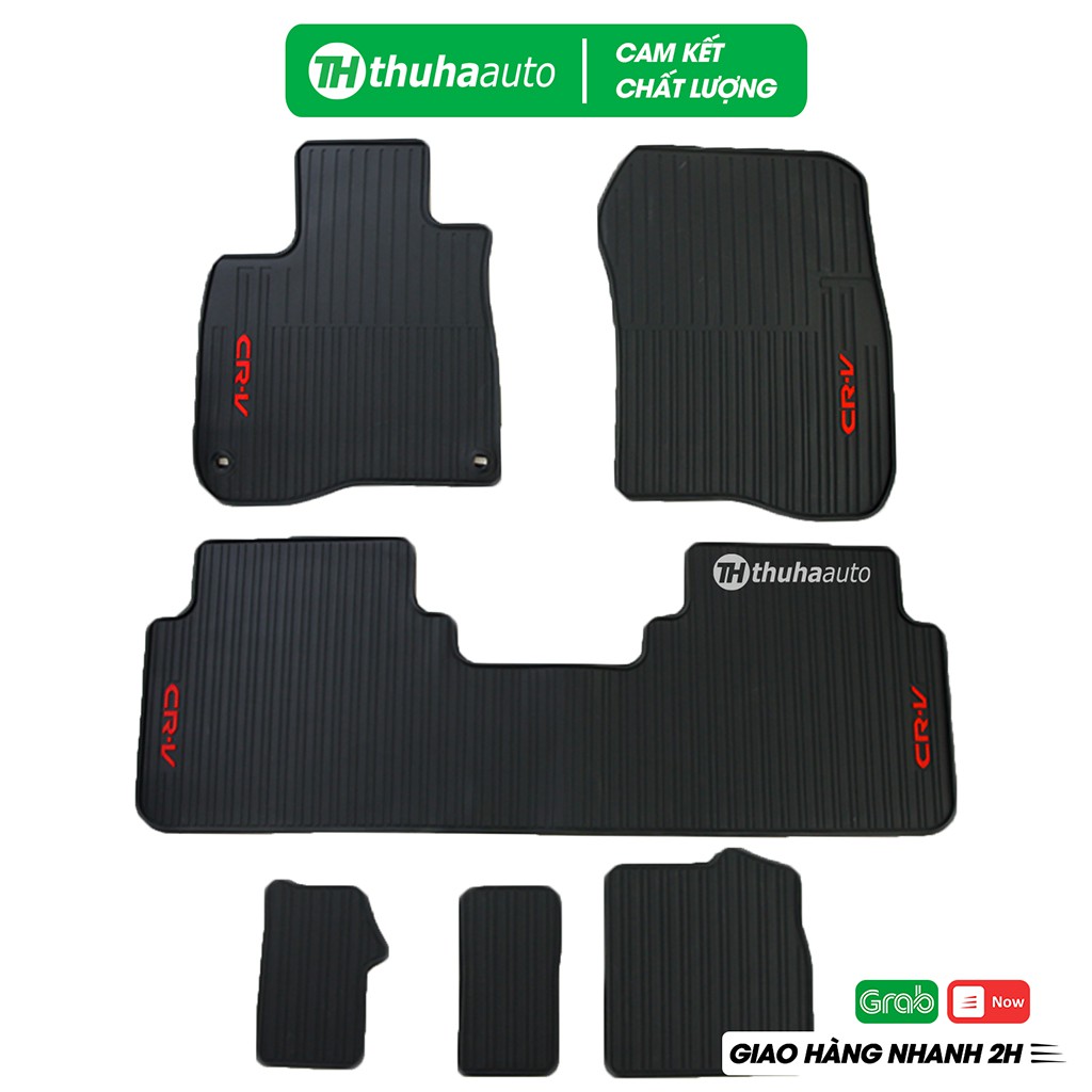 Thảm lót sàn ô tô cao su đúc nguyên khối theo xe 7 chỗ CRV