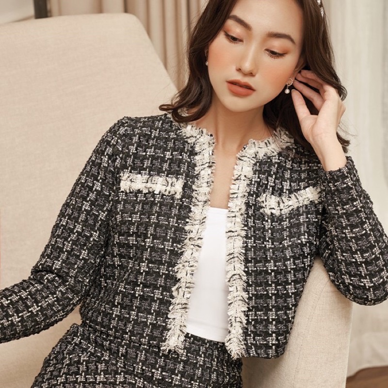 Set dạ OLV - Darcy Tweed size M