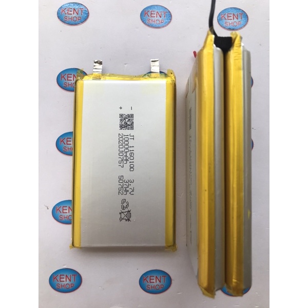 Pin Lithium Polymer (Lipo) 10.000mah -20.000mah 37Wh 11x60x100mm