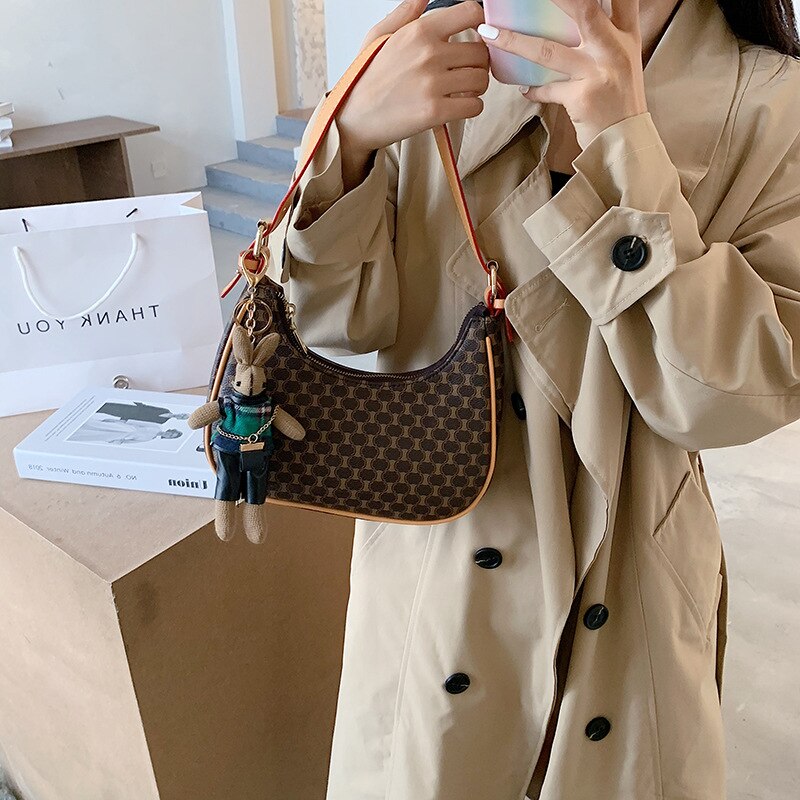 Túi Xách JASMIN NOIR Đeo Vai Thời Trang Dạo Phố Sành Điệu Cho Nữ