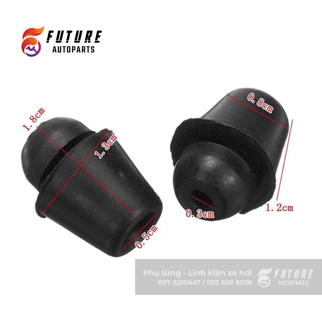 Đệm cao su giảm chấn ( giảm sóc ) gắn cửa xe ô tô - Future Autoparts