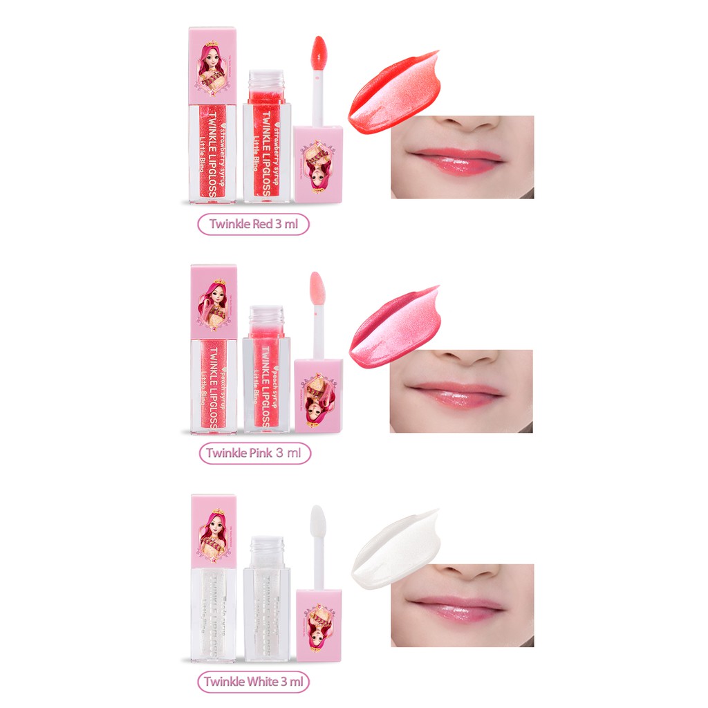 Son bóng cho bé Little Bling Secret Jouju "Guardians of Star" Twinkle Lip Gloss- Son an toàn thành phần thiên nhiên | BigBuy360 - bigbuy360.vn