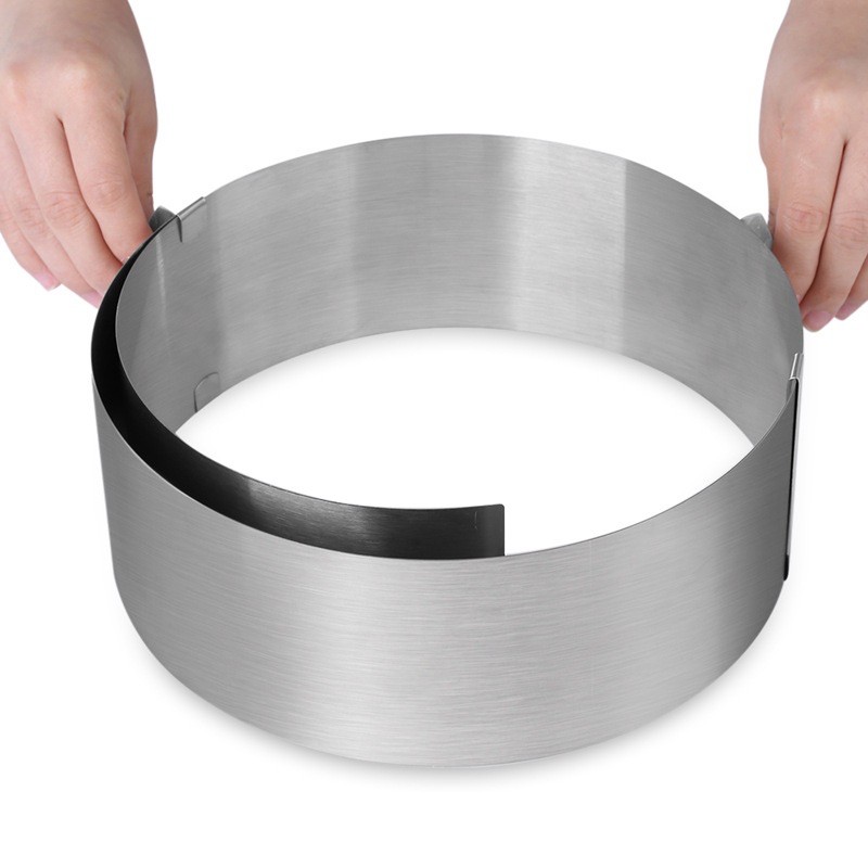 Ring mousse inox điều chỉnh 16-30cm