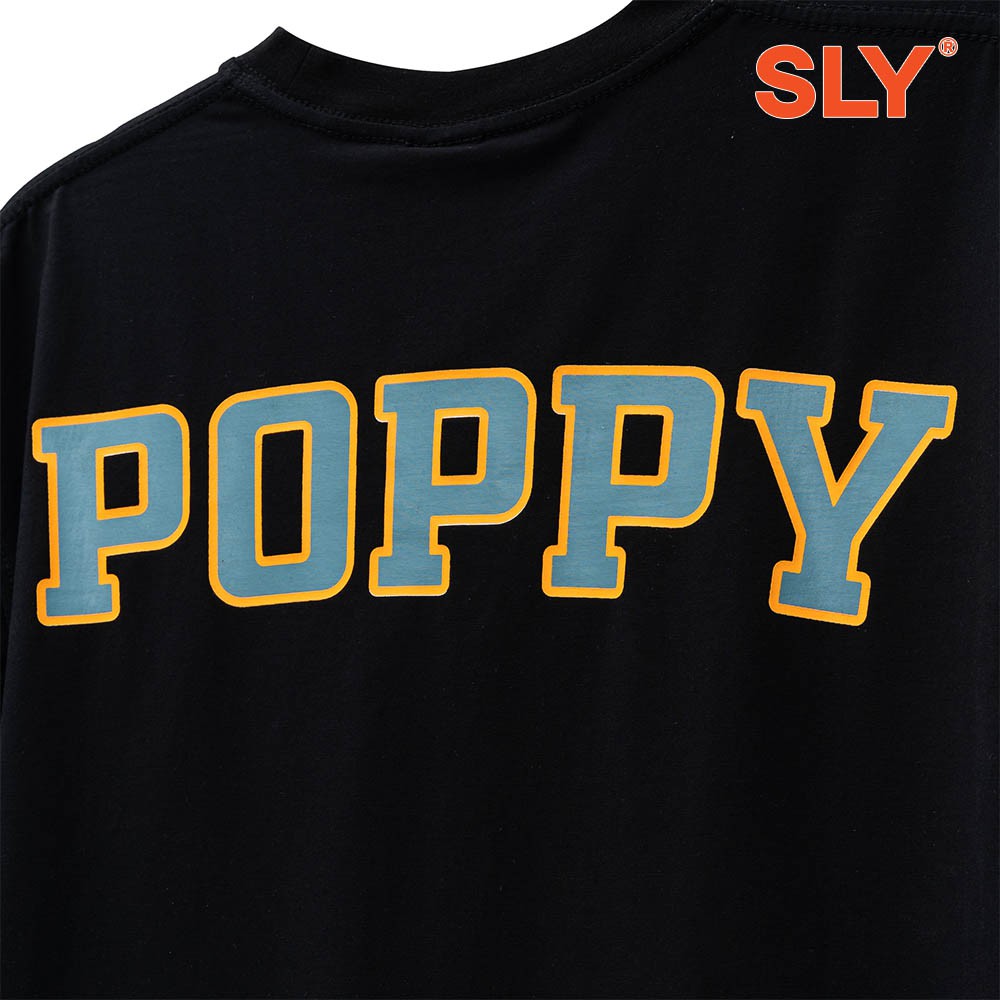 [Mã INCU50 giảm 50K đơn 250K] Áo Thun SLY Poppy màu Đen | BigBuy360 - bigbuy360.vn