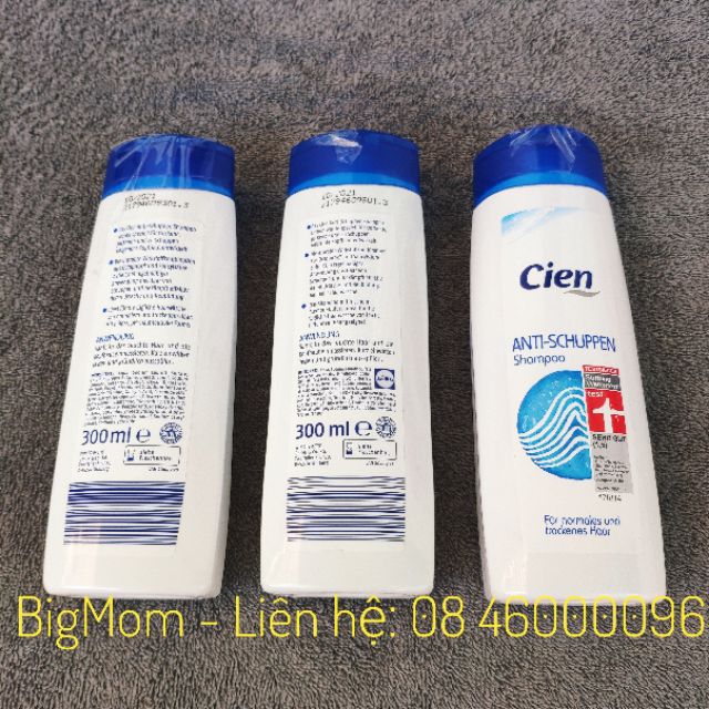 DẦU GỘI TRỊ GÀU CIEN NAM NỮ 300ML