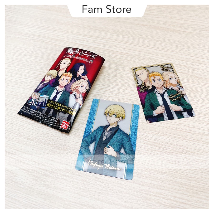 Pack thẻ Tokyo Revengers Metal Card Collection