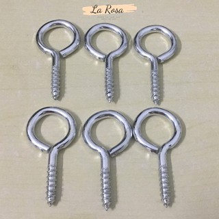 Combo 1kg khoen tròn, móc tròn treo màn các cỡ