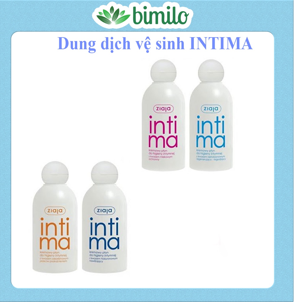 Dung dịch vệ sinh phụ nữ intima ziaja chính hãng 200ml DD04