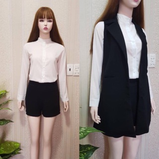 Set vest nữ ngắn thời trang SET01