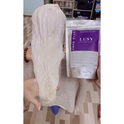 Bột Tẩy Tóc LUSY_ BỘT TẨY TÍM COLLAGEN LUSY 500GRAM