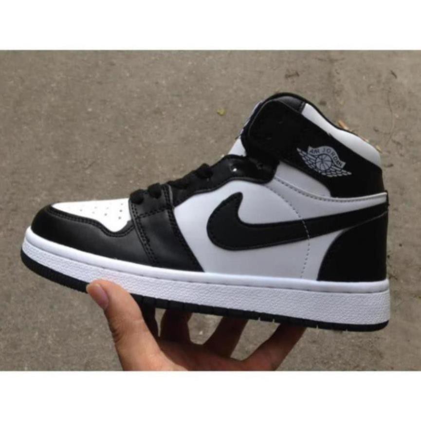 [Tặng Box/bill] Giày thể thao J0RDAN Đen trắng cao cổ | BigBuy360 - bigbuy360.vn