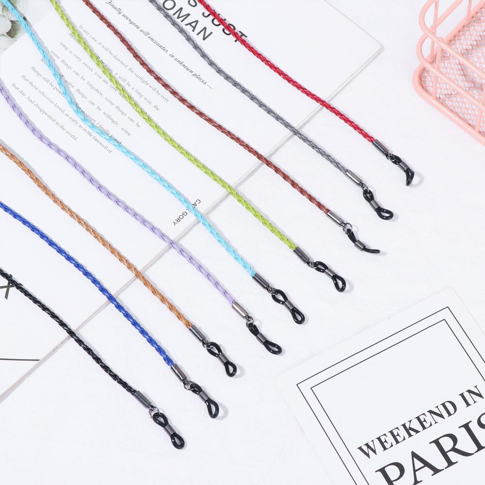 Dây Da Bện Dày Đeo Mắt Kính Chống Thất Lạc