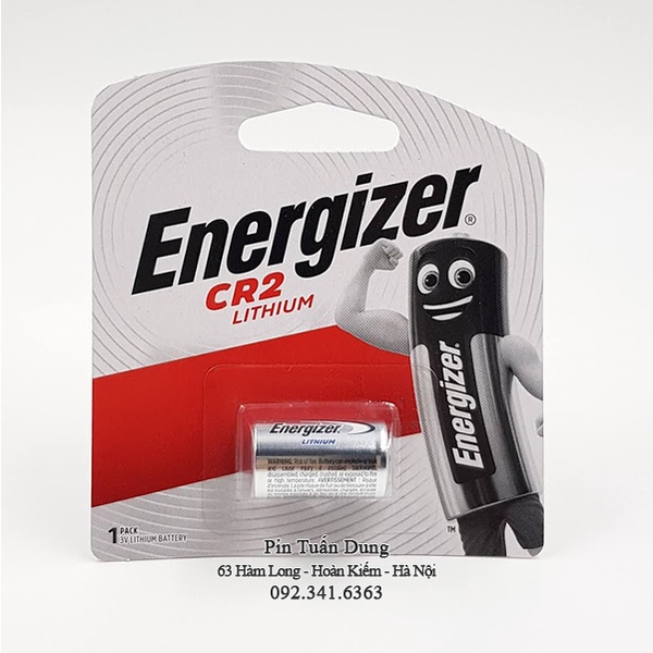 Pin 3v Energizer Lithium CR2